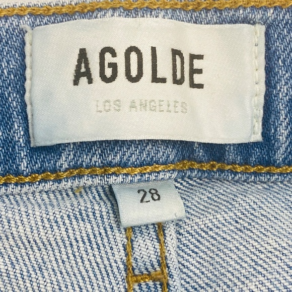 AGOLDE Nico High Rise Slim Fit in Embark Wash Size 28 - Picture 5 of 8